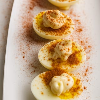 Suya Devil Eggs